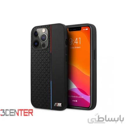 قاب اورجینال چرمی CG Mobile Leather Case BMW Iphone 13pro