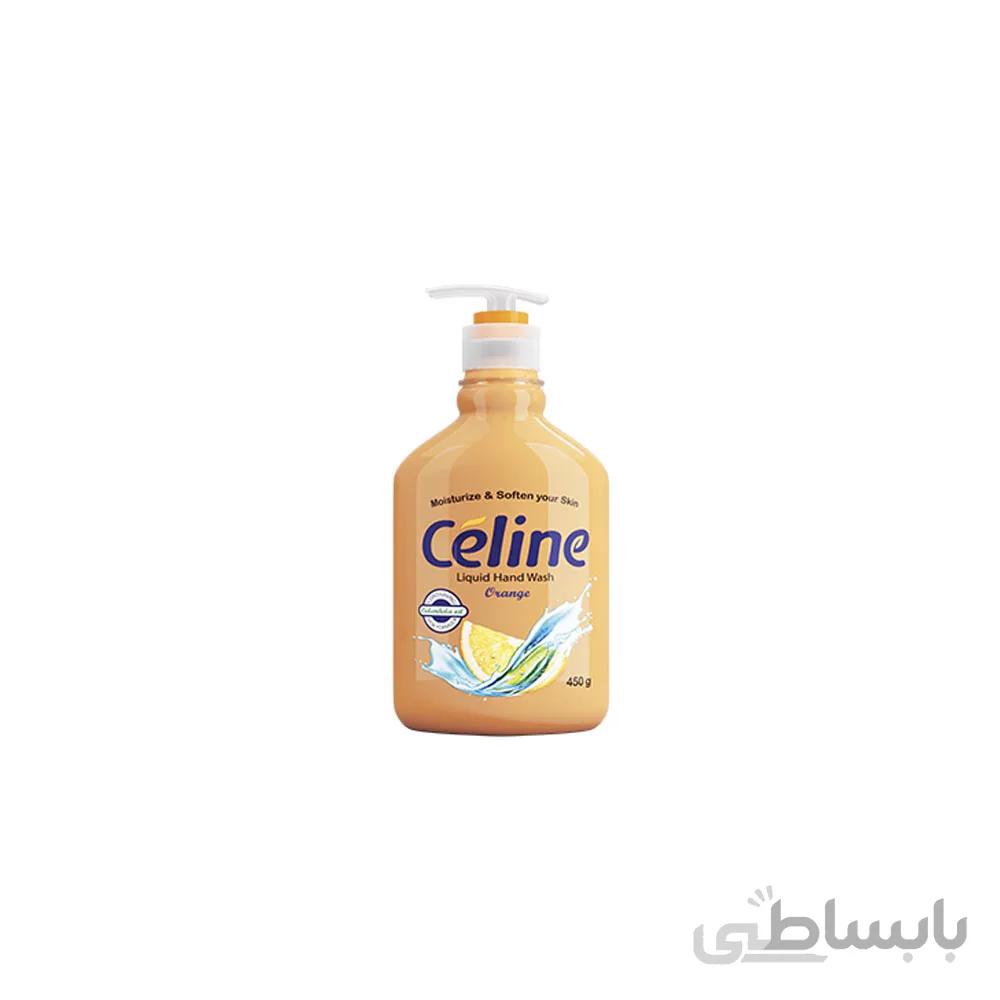 مایع دستشویی سلین با رایحه پرتقال 450 گرم