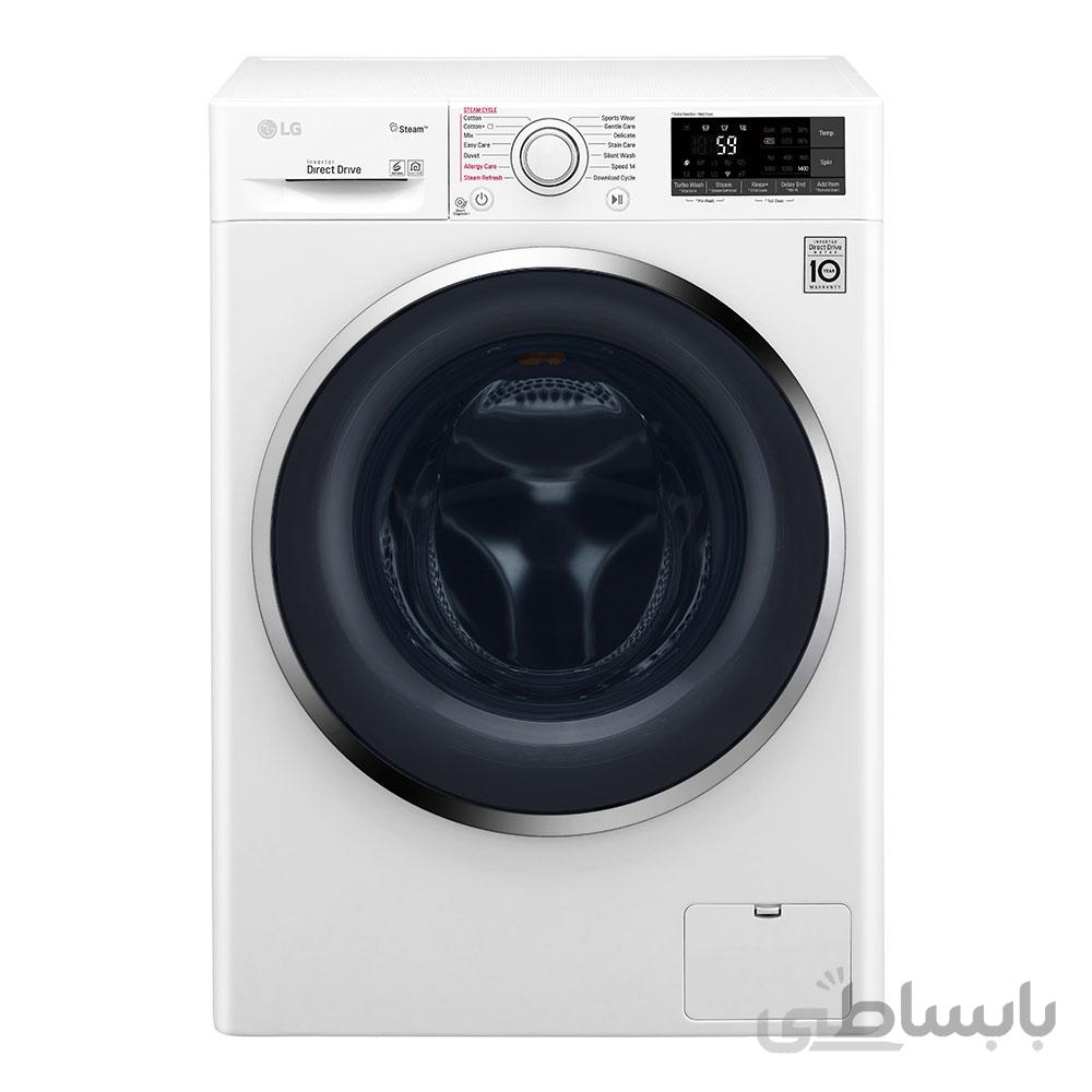 ماشین لباسشویی ال جی مدل WM-966S ا LG WM-966SW Washing Machine 9 Kg