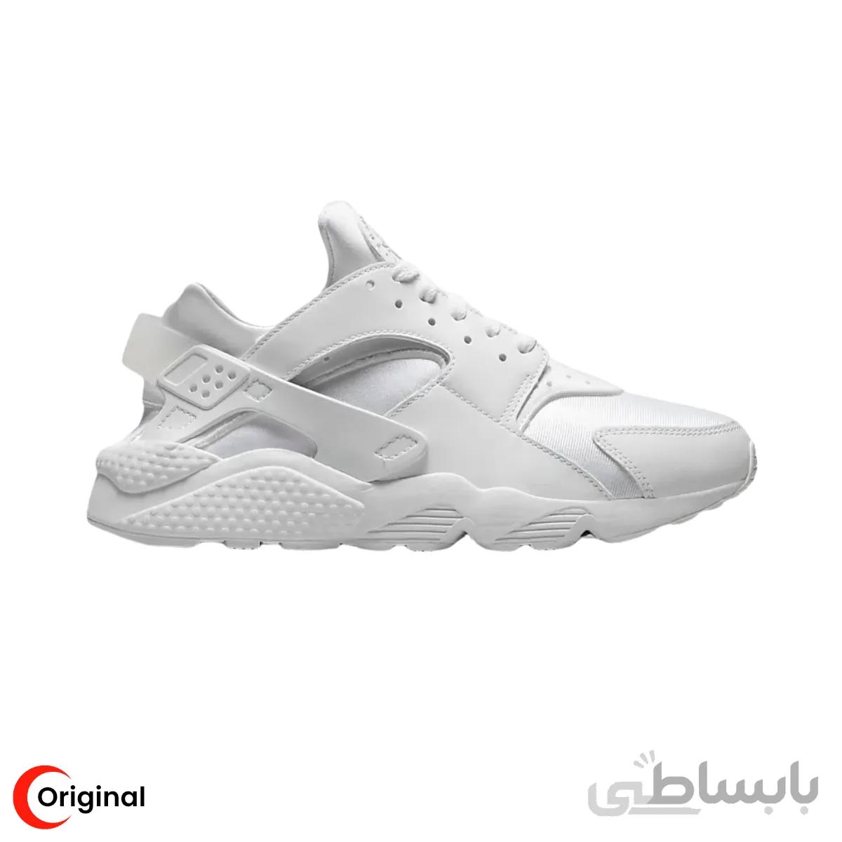 کتونی اورجینال مردانه نایک ایر هوراچی Nike Air Huarache Full White