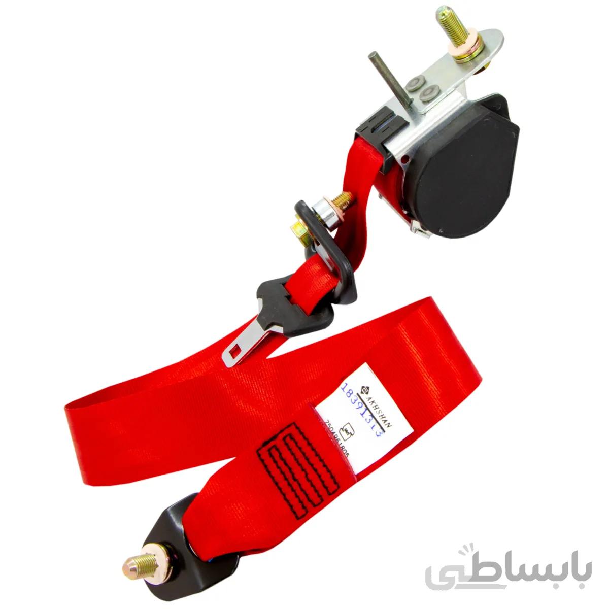 کمربند ایمنی خودرو مناسب برای پیکان و پاترول رنگ قرمز