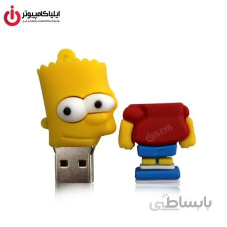 فلش مموری عروسکی کینگ فست مدل SM-13 طرح پسر سیمسون ظرفیت 32 گیگابایت