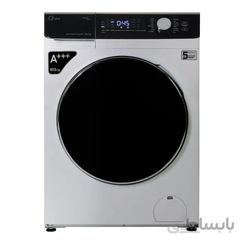 ماشین لباسشویی جی پلاس مدل GWM-K1048S ظرفیت 10.5 کیلوگرم ا G Plus GWM-K1048S Washing Machine 10.5KG