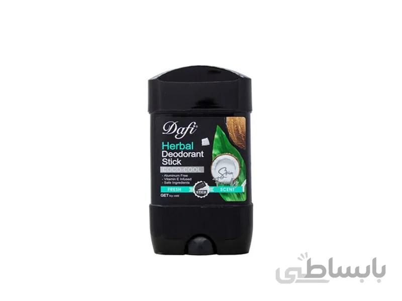 استیک ضد تعریق دئودورانت دافی مدل کوکو کول COCO COOL حجم 50 میل