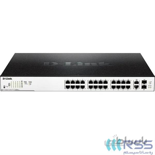 سوئیچ 24 پورت گیگابیتی دی لینک مدل DGS-1100-26MP