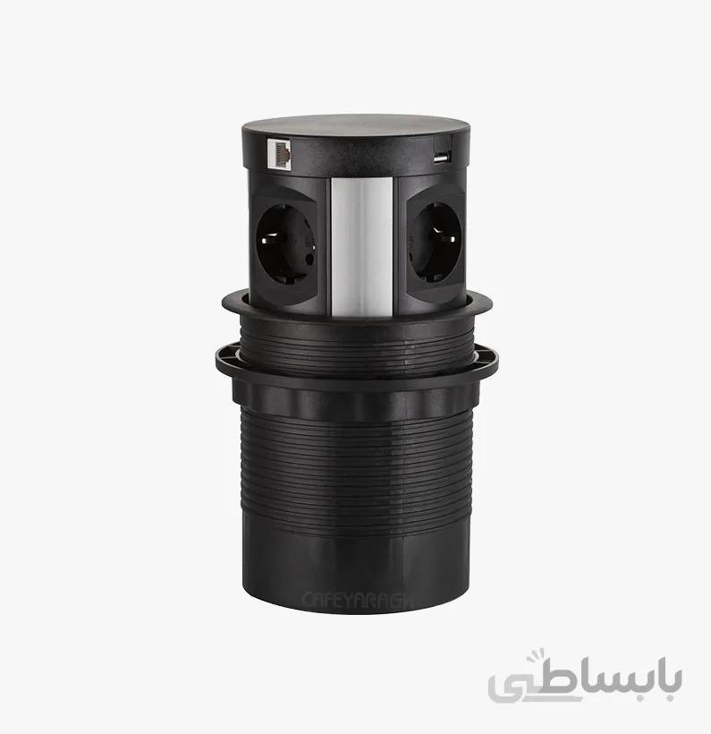 پریز توکار رومیزی ملونی مدل 10026