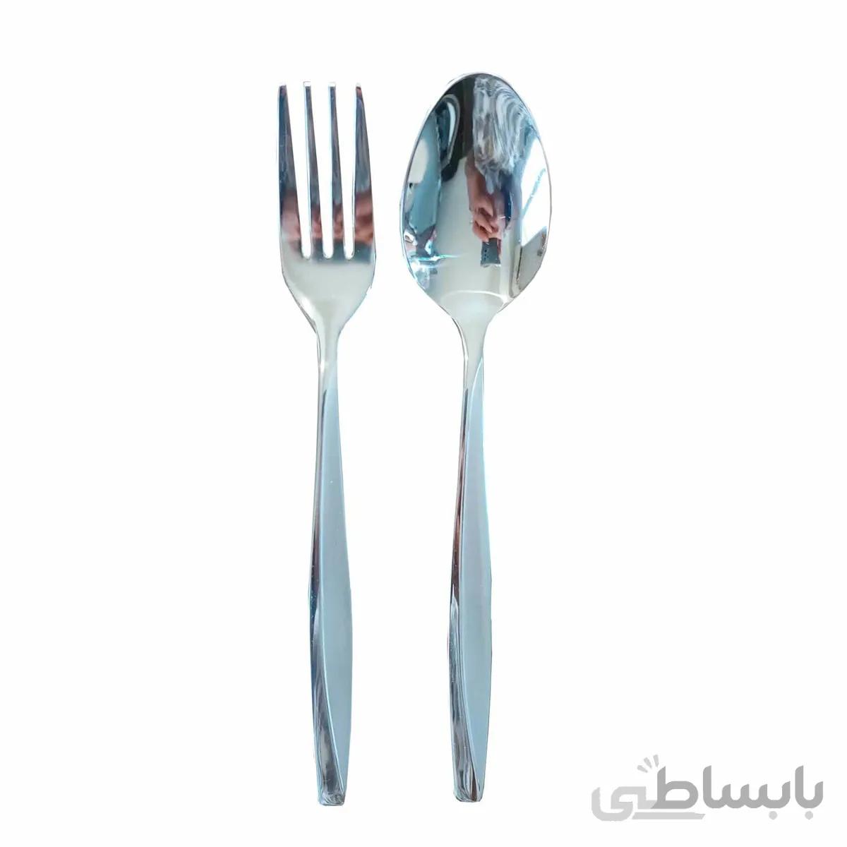 ست قاشق و چنگال طرح دار یونیک