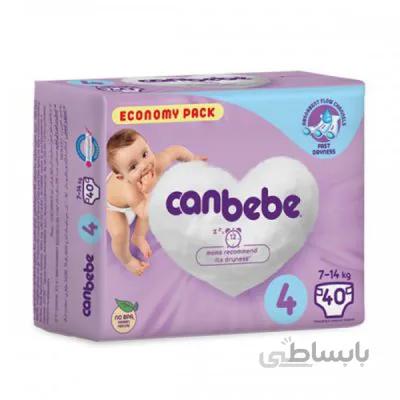 پوشک جان به به سایز 4 بسته 40 عددی
