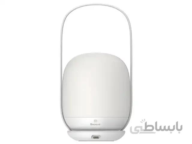 لامپ شارژی قابل حمل بیسوس مدل Moon-White Series Stepless Dimming Portable Lamp