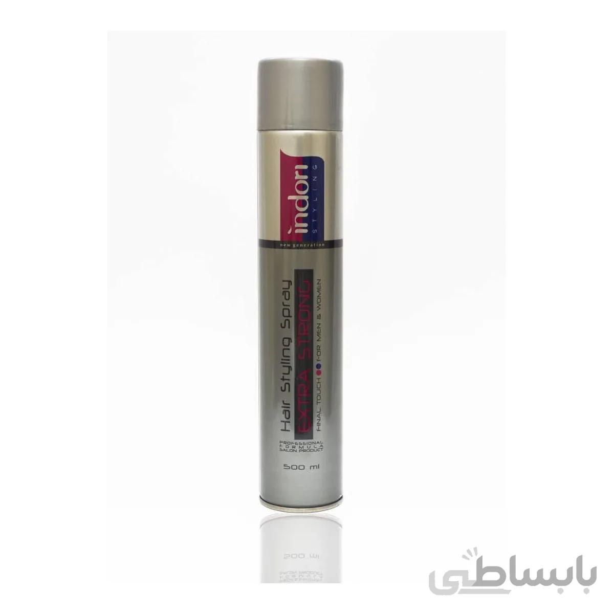 اسپری حالت دهنده مو ایندوری INDORI حجم ۵۰۰ میل