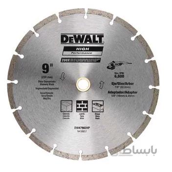 تیغ گرانیت بر دیوالت مدل DW47902HP ا DEWALT DW47902HP DIAMOND BLADE CONTINUOS 230mm