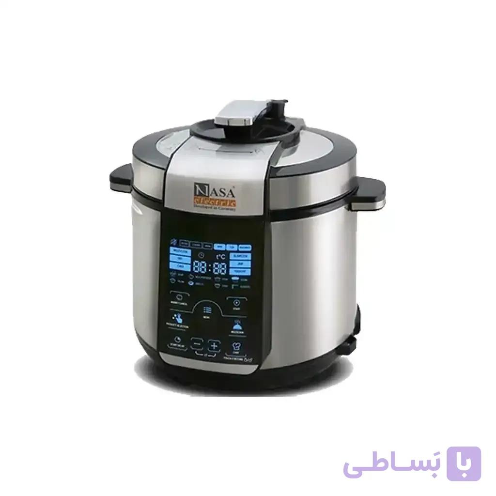 زودپز پلوپز چندکاره ناسا الکتریک مدل NS 3076 ظرفیت 6 لیتر