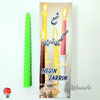 شمع متالیک 25 سانت فسفری بسته 12 عدد