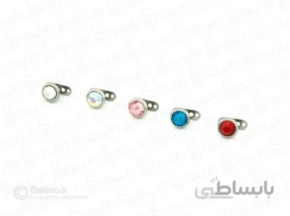 پیرسینگ میکرودرمال لیندسی 4 میلیمتر zarrin-p-107