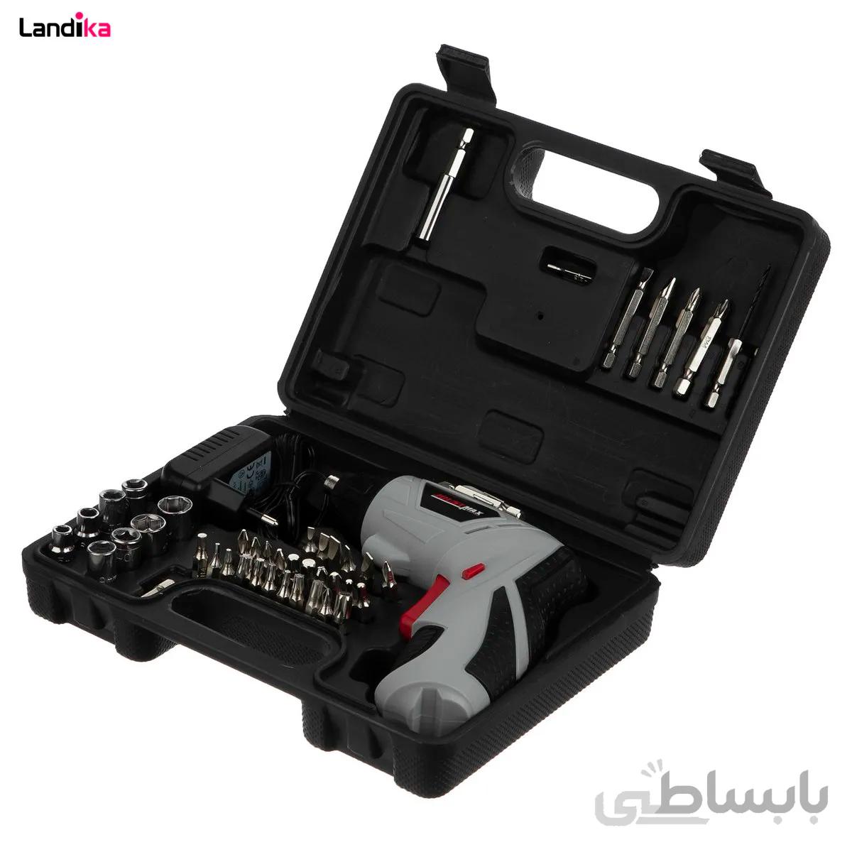 پیچ گوشتی شارژی جاست مکس مدل JST24802 ا Joust Max JST24802 Cordless Screwdriver