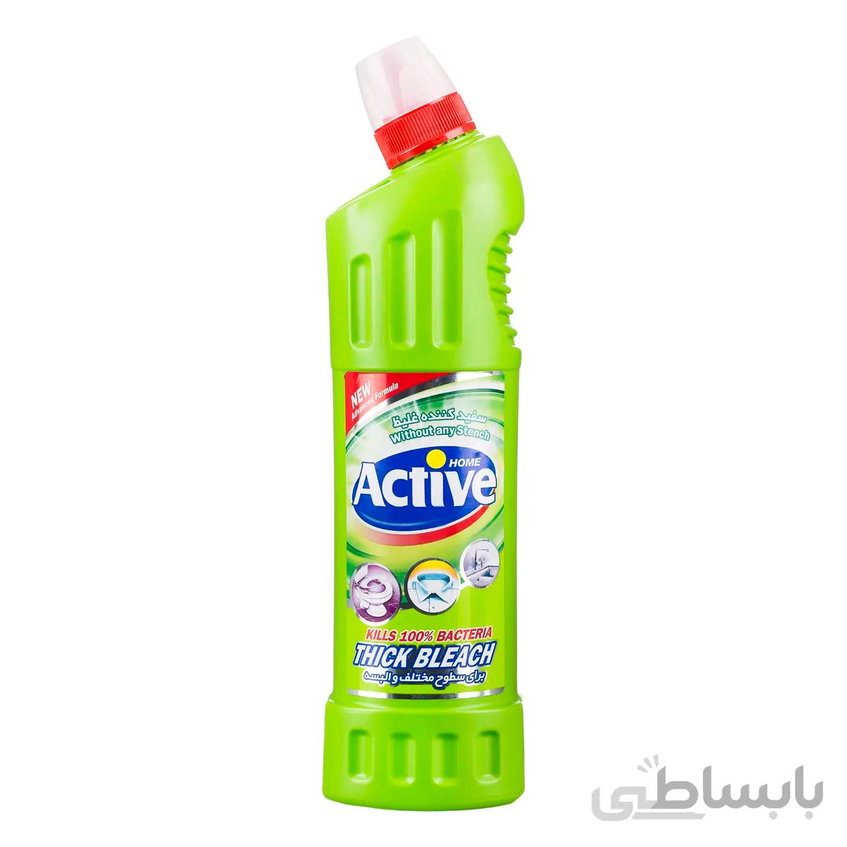 سفید کننده غلیظ سبز 750 گرمی اکتیو