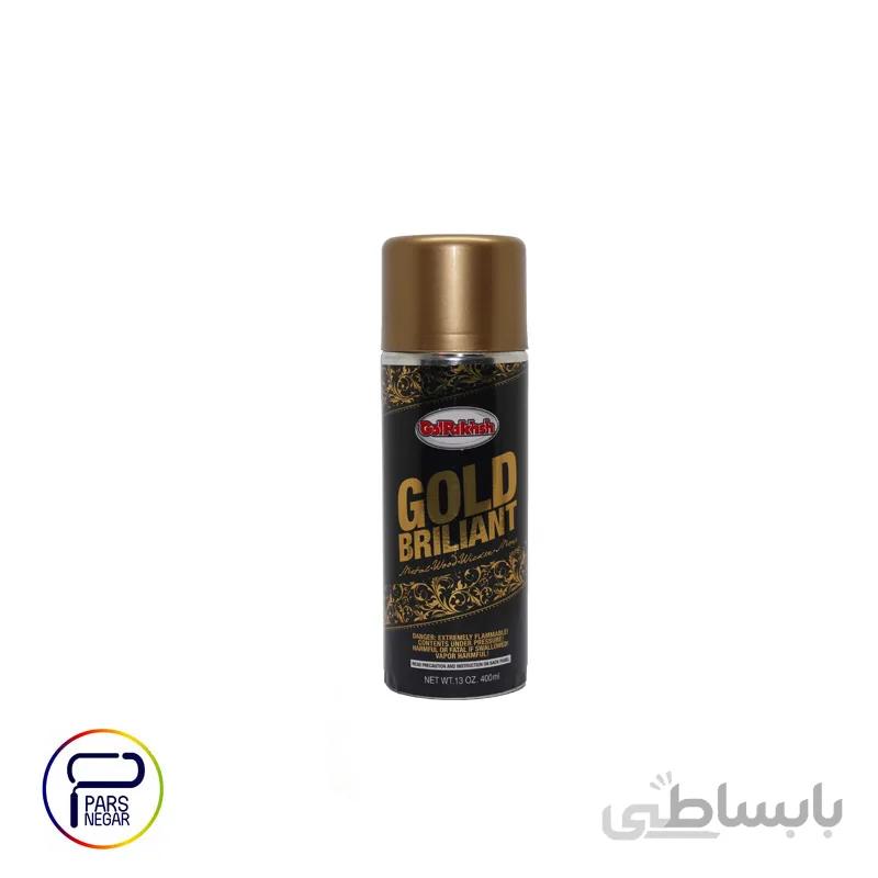 اسپری طلایی لوستری گل پخش۴۰۰ میلی لیتر