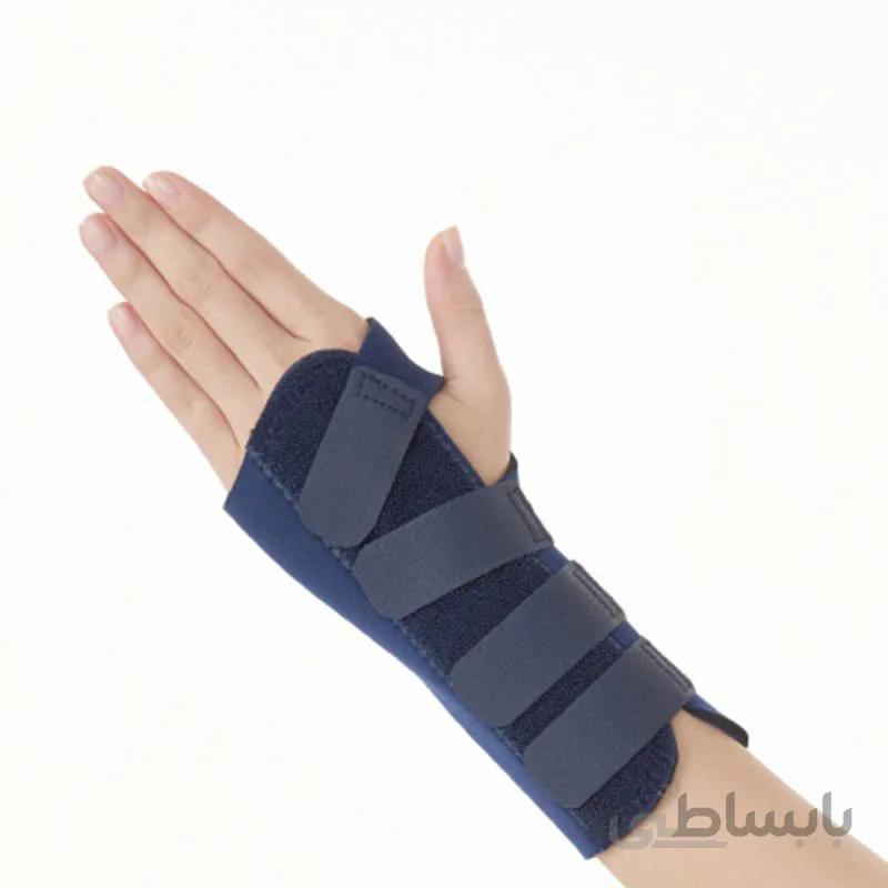 مچ بند آتل دار دکتر مد کد W004 ا Dr.Med Elastic Wrist Palm Splint Code W004