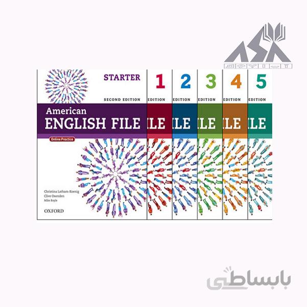 American English File 2ND +CD پک کامل