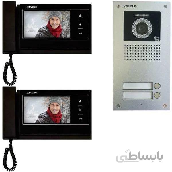 آیفون تصویری سوزوکی مدل 727BM-2v-c مجموعه 3 عددی
