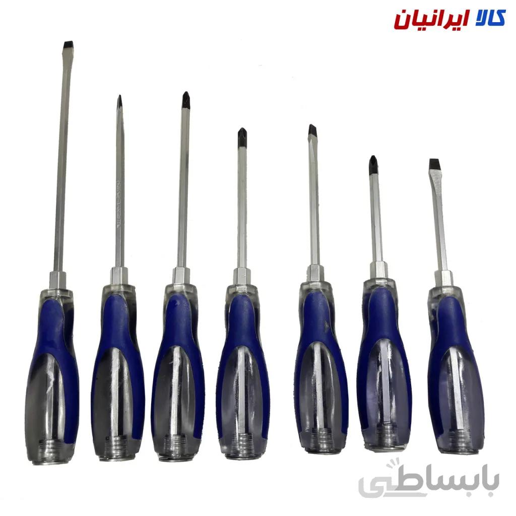 پیچ گوشتی ضربه خور ۷ عددی دماوند صنعت