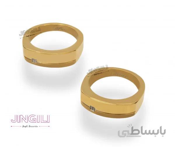 انگشتر ست مدل کارتیه 2 کد rs005