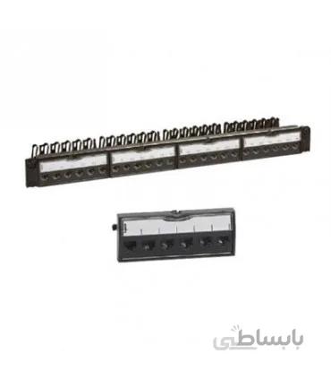 پچ پنل Cat6 لگراند STP کیستونی 24 پورت