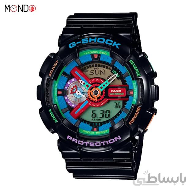 ساعت مچی مردانه کاسیو جی شاک مدل GA-110MC-1A