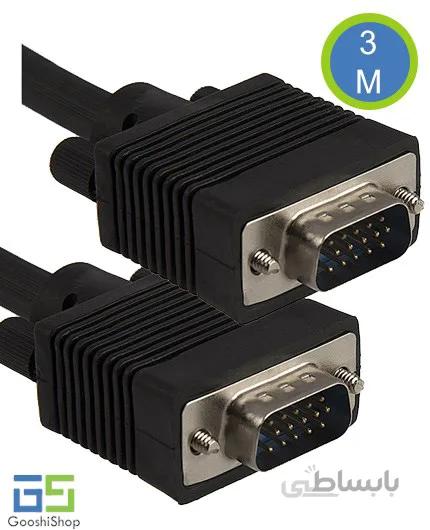 کابل 3 متری VGA تسکو مدل TC 584 ا TSCO 3 Metre VGA Cable - TC 584
