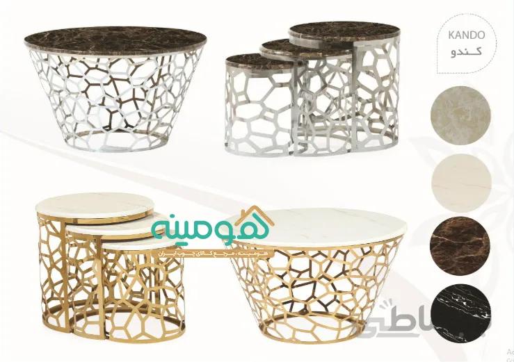 میز جلو مبلی عسلی مدل کندو