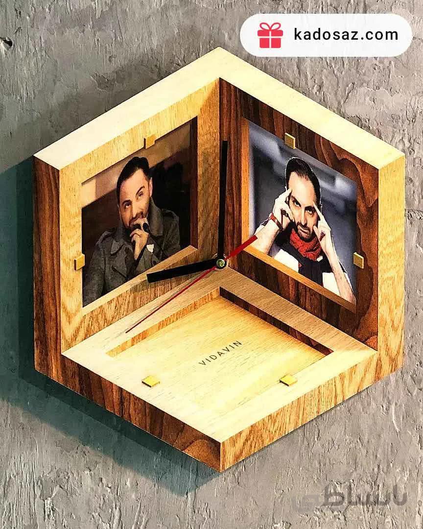 ساعت دیواری سه بعدی