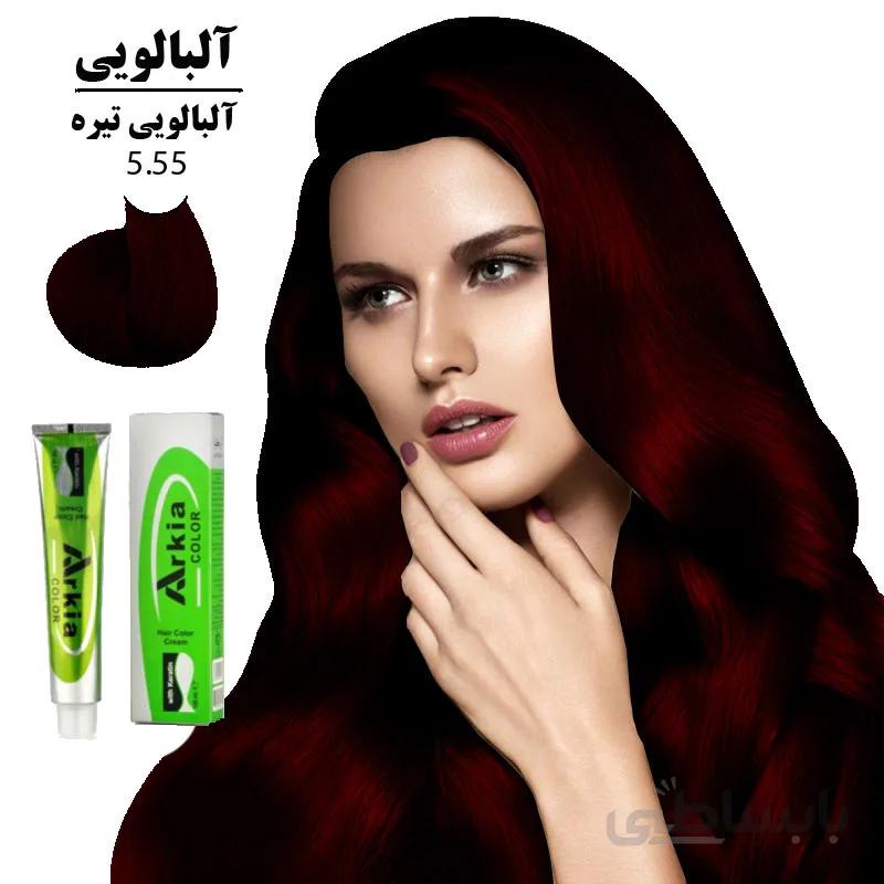 رنگ مو آرکیا آلبالویی تیره 5.55
