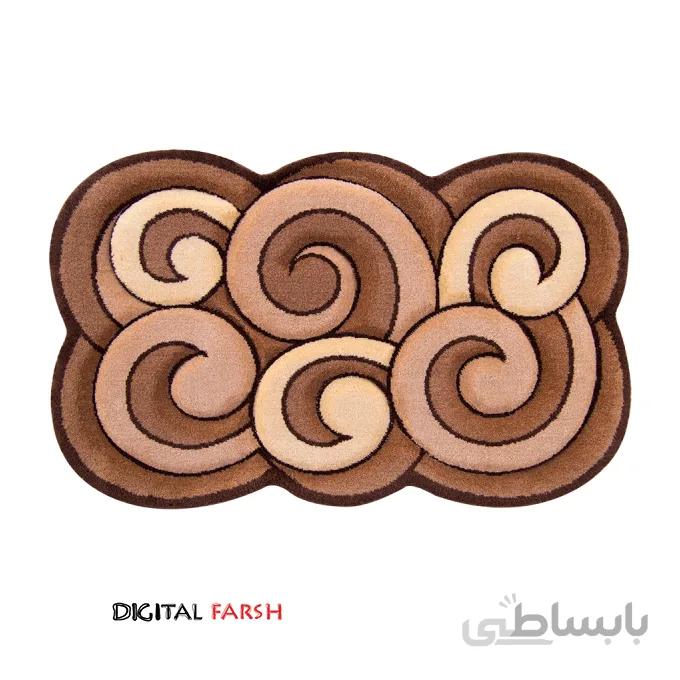پادری مدرن زرباف طرح اسپیرال ا Zarbaf Golchin Carpet