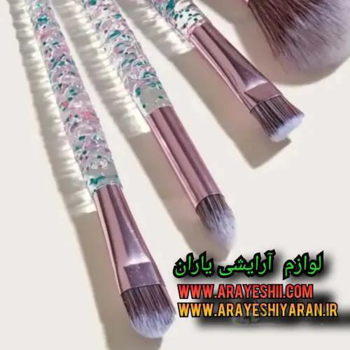 ست براش ۴ عددی MEIUSTAR مدل ماهی ا MAKEUP BRUSH MEIUSTAR 4 PCS
