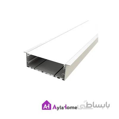 پروفیل آلومینیومی نور خطی 10 سانتی 10-905 کد L10 (شاخه 3 متری)