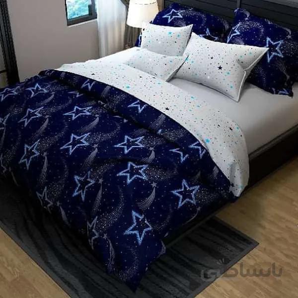 روتختی نخ پنبه ترک طرح ستاره - کد N 0025
