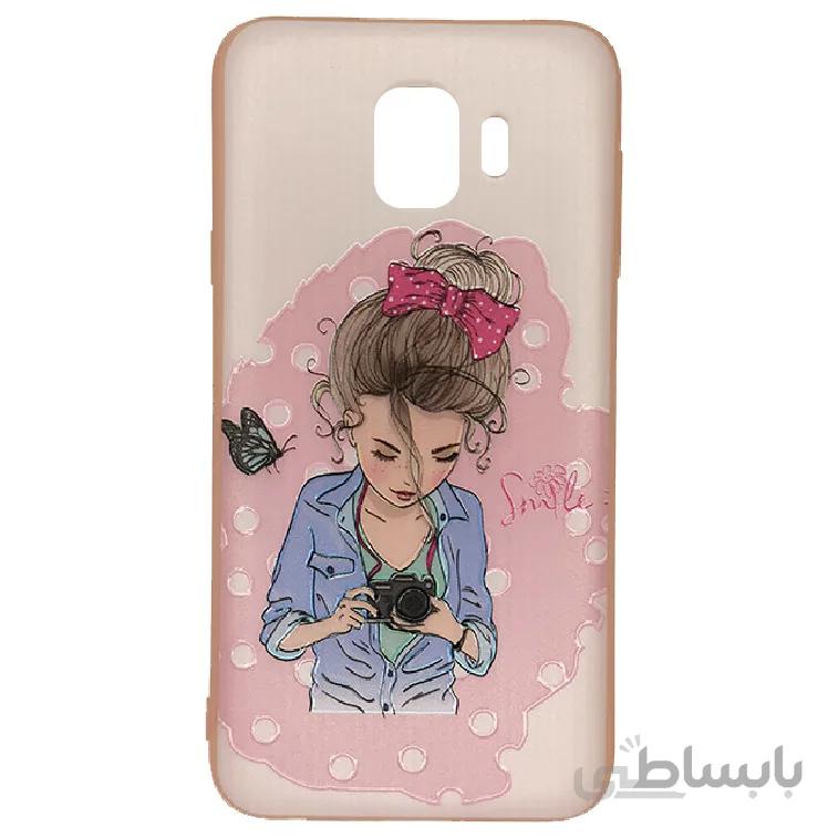 کاور گوشی سامسونگ J4 2018 طرح کمرا گرل برند Vip Design