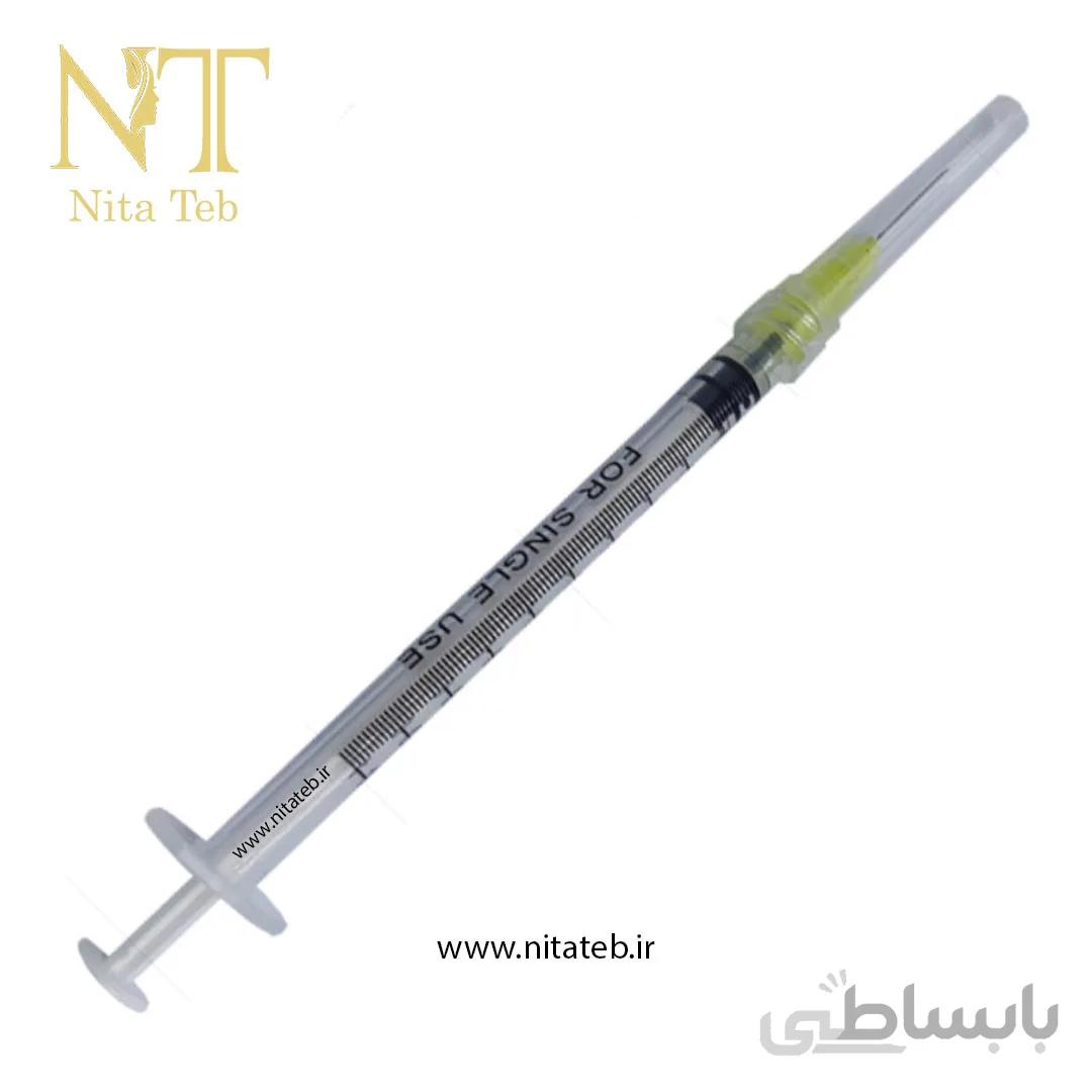 سرنگ انسولین لوئرلاک 1 سی سی
