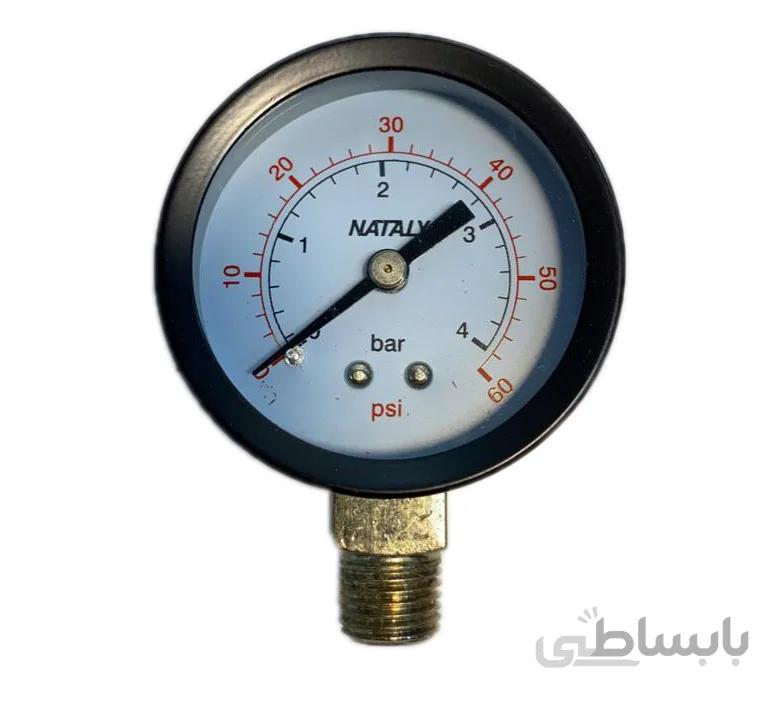 گيژ 4 بار تست گاز قطر 5 سانت