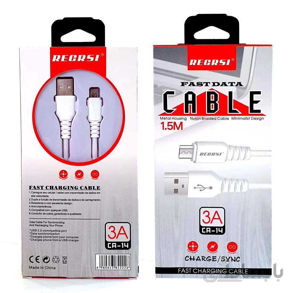 کابل تبدیل USB به MICRO رسرسی مدل CA-14 به طول 1.5 متر