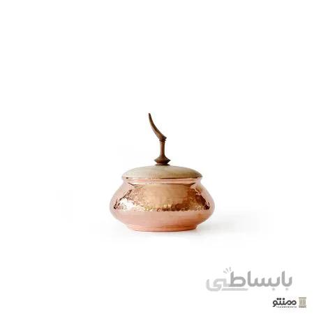 قندان مسی درپوش چوبی مدل ترنج
Copper sugar cane wooden cap bergamot