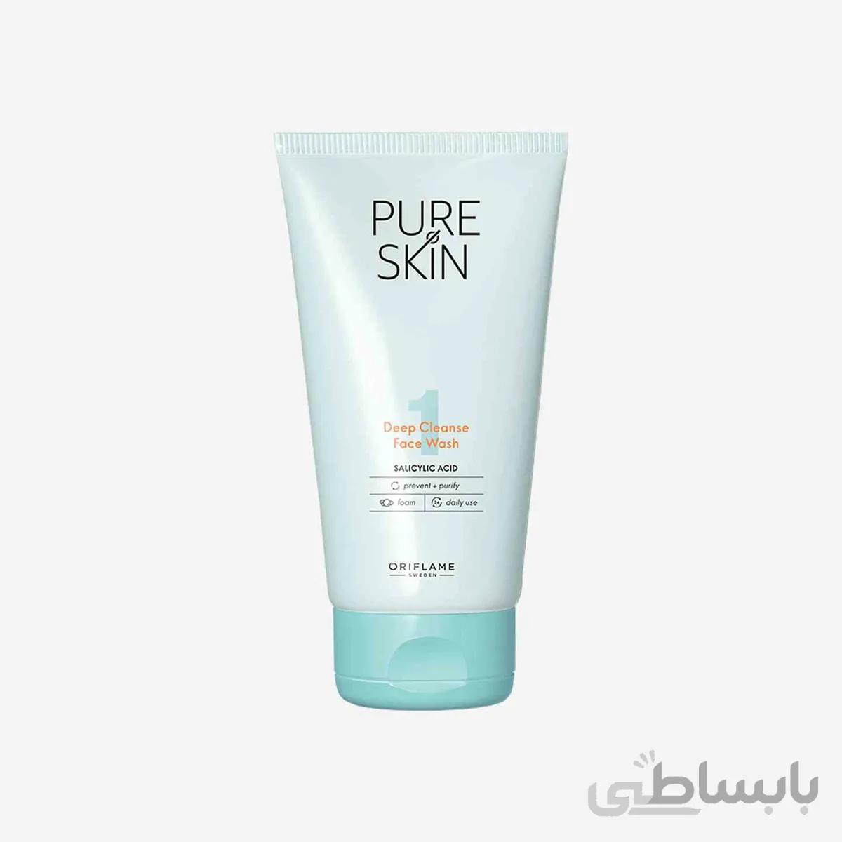 فیس واش دیپ کلینز پیوراسکین اوریفلیم