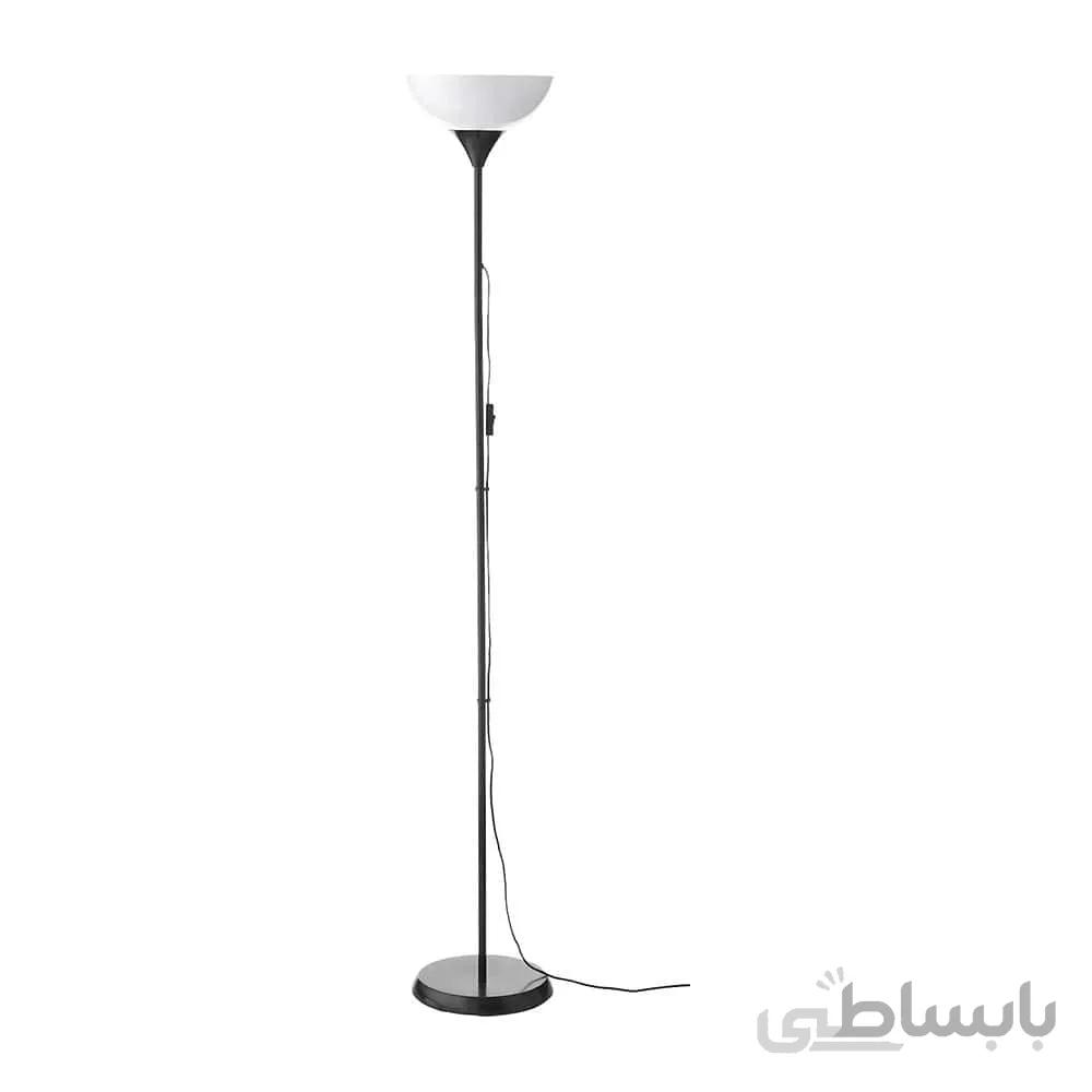 آباژور ایستاده ایکیا مدل NOT تک شاخه مشکی