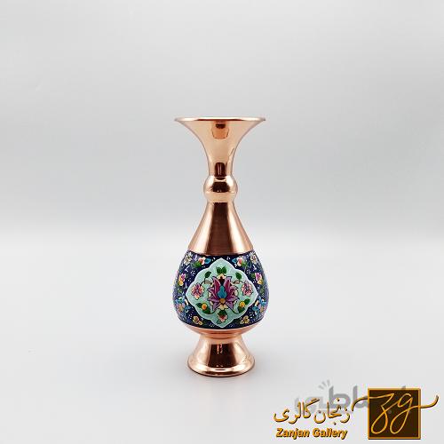 گلدان مسی موشکی پرداز سایز 20
