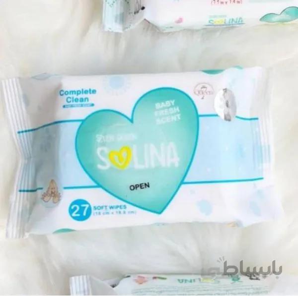 دستمال مرطوب کودک سون کوئین BABY FRESH SCENT 27 عددی