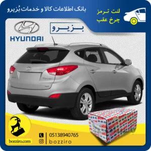 لنت ترمز چرخ عقب هیوندای توسان ix35 برند”آفورتیس”