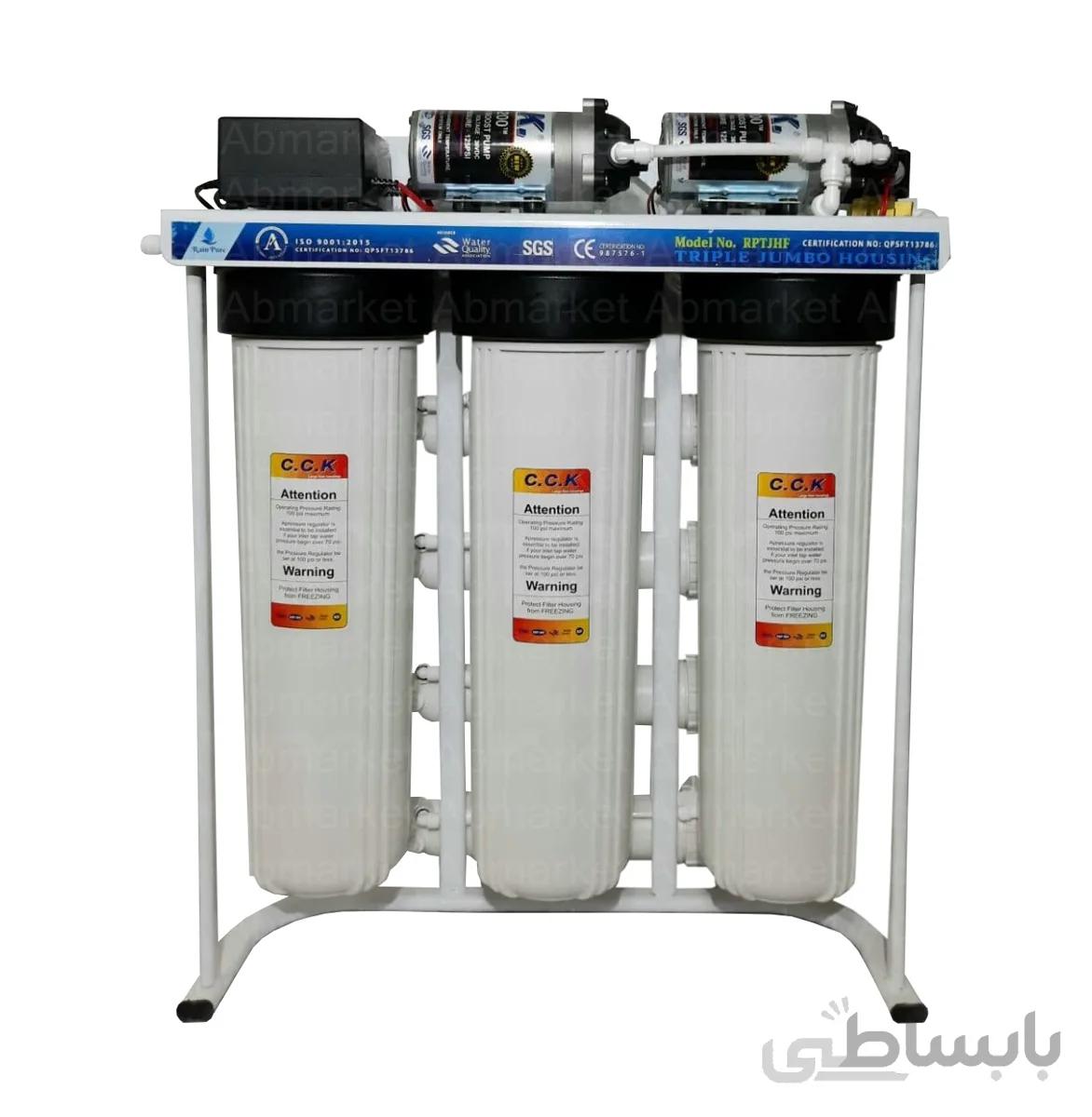 دستگاه تصفیه آب نیمه صنعتی 400 گالن جامبو مدل RO400GP36j