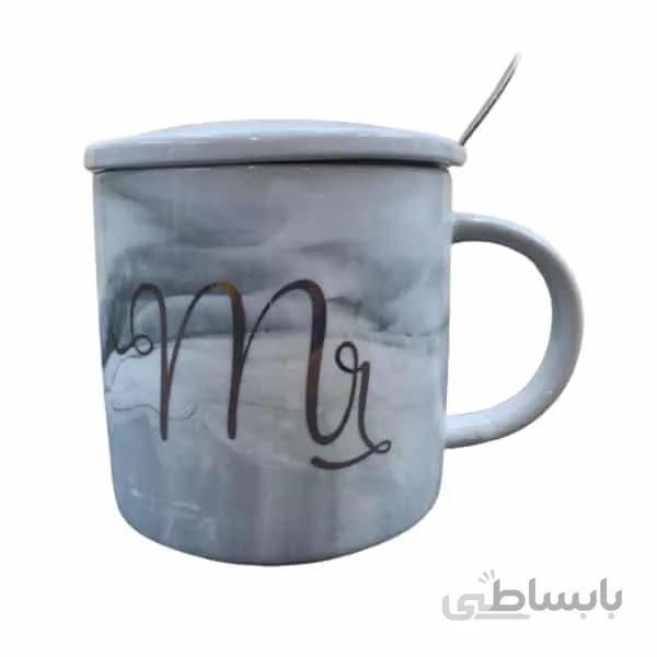 ماگ طرح آقا و خانم MR AND MRS کد ۵۷۱