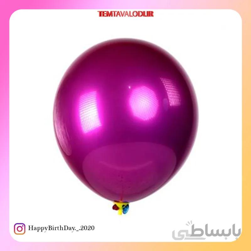 بادکنک کریستالی بنفش