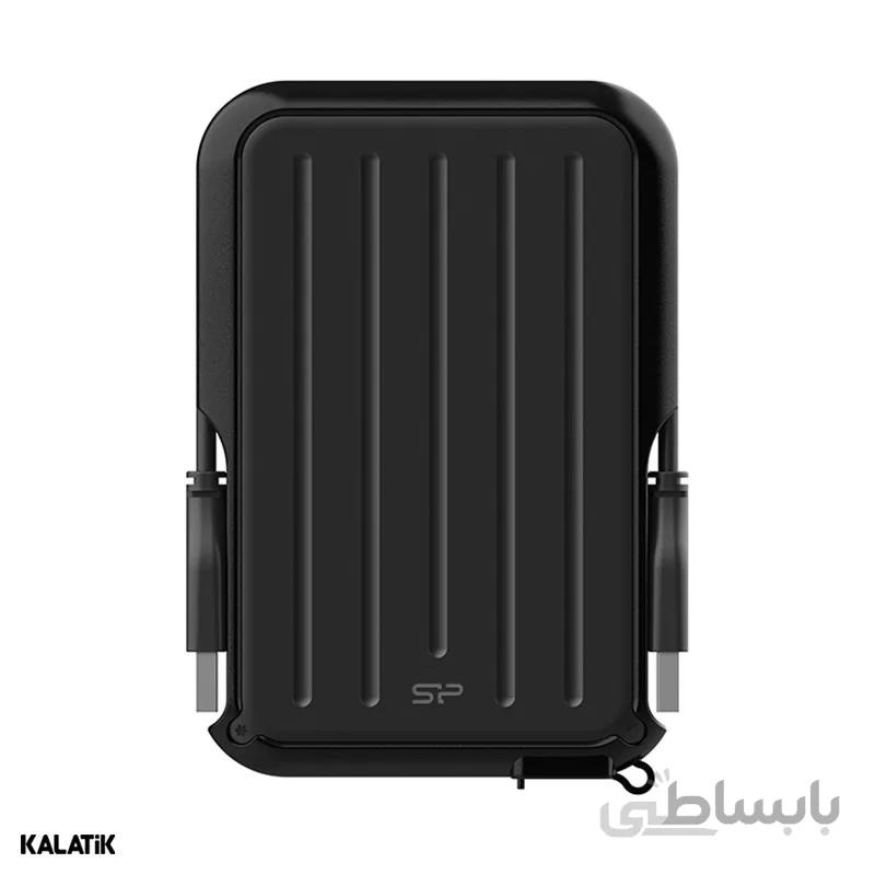 هارد دیسک اکسترنال سیلیکون پاور مدل Armor A66 ظرفیت 2 ترابایت ا Silicon Power Armor A66 External Hard Drive 2TB